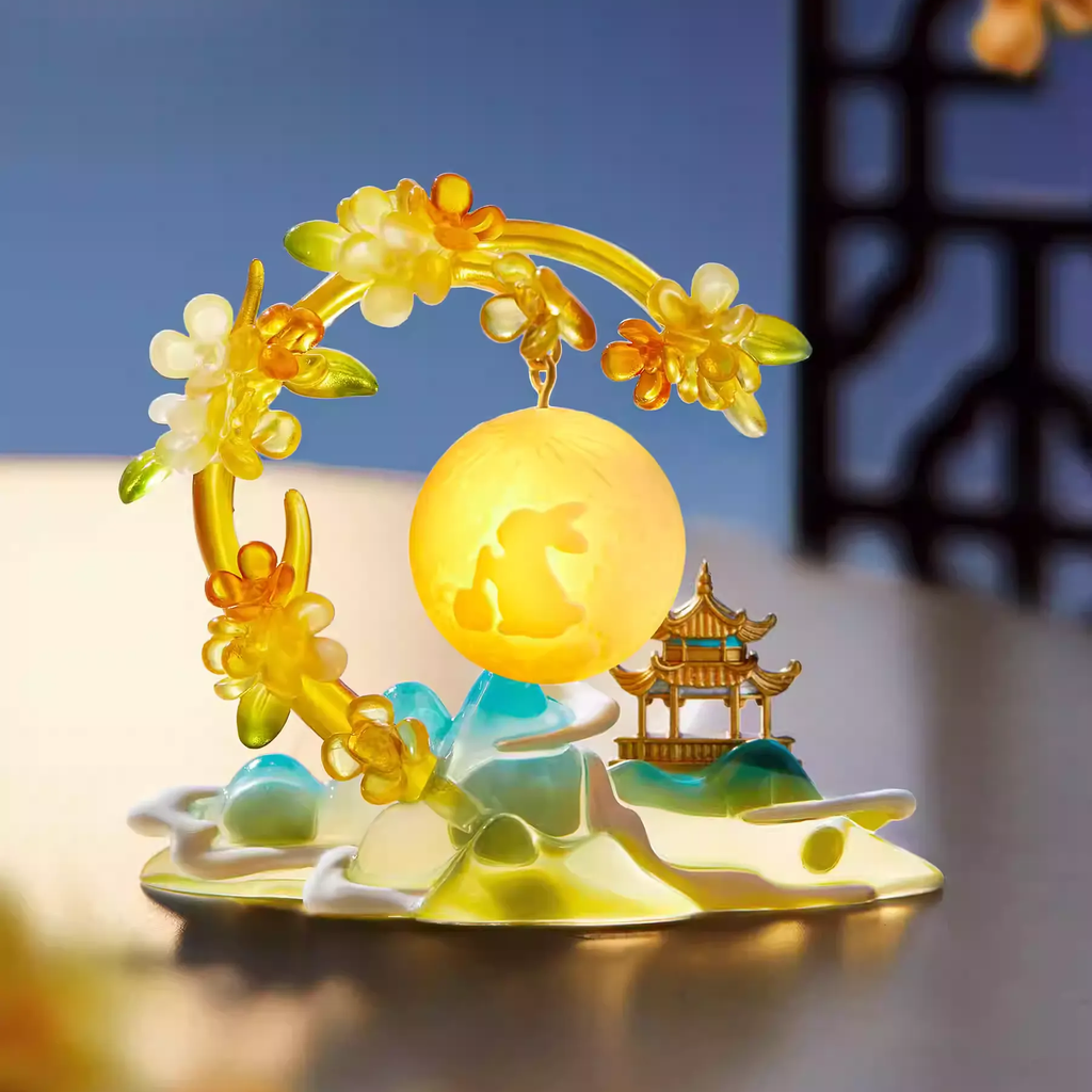 Luminous Moon Rabbit Mid-Autumn Festival Fridge Magnet
