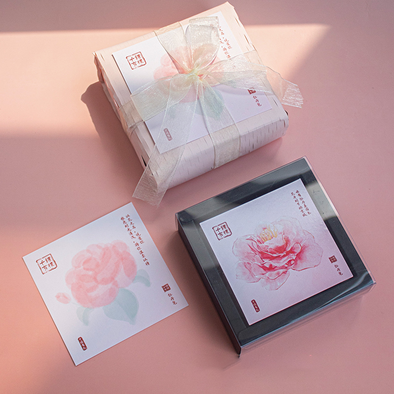 Peony Bloom Soap Gift Box – Handcrafted Floral Luxury