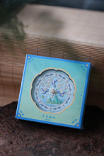 Load image into Gallery viewer, Azure Bird Crimson Bloom Compact Mirror