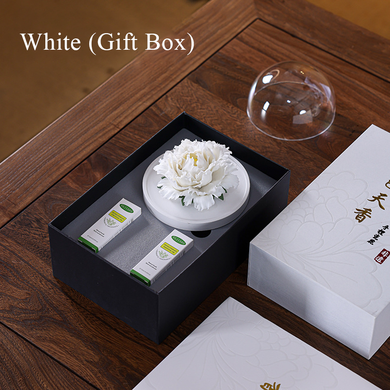 Peony Porcelain Flower Aroma Gift Box