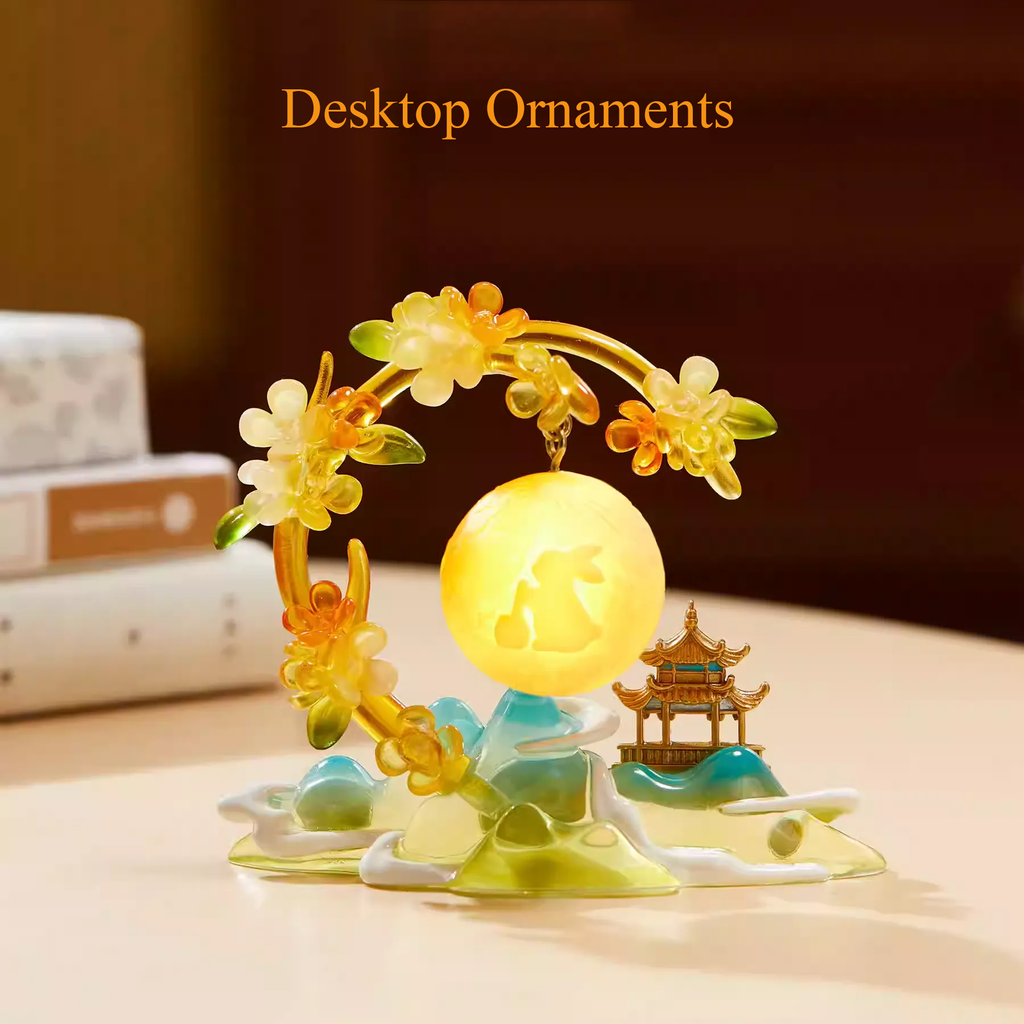 Luminous Moon Rabbit Mid-Autumn Festival Fridge Magnet